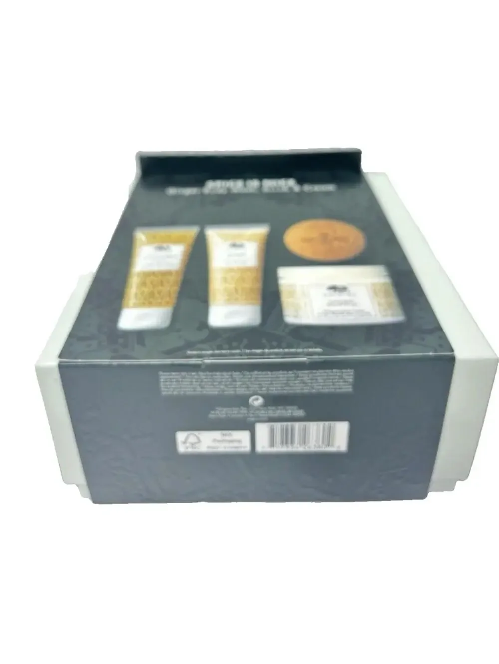 Origins Ginger Souffle Body Wash,Scrub & Cream 4pc Gift Box Set-Brand New